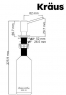 Дозатор для моющего средства Kraus KSD-43SFS
