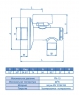 Кран для сантехнического прибора ECA ЗА017 1/2″-3/8″ c фильтром