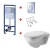 Комплект 4 в 1 унитаз подвесной с инсталяционной системой 45351900A1+ 38721001 Комплект 4 в 1 унитаз подвесной с инсталяционной системой 45351900A1+ 38721001