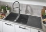 Мойка кухонная Grohe K500 Granite Grey 31647AT0