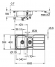 Мойка кухонная Grohe K500 31588SD0