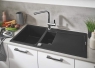 Мойка кухонная Grohe Granite Black 31646AP0