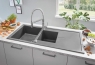 Мойка кухонная Grohe K400 Granite Grey 31643AT0