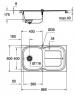 Мойка кухонная Grohe K300 31563SD0