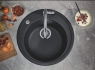 Мойка кухонная Grohe K200 Granite Black 31656AP0
