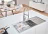 Мойка кухонная Grohe K-Series 31581SD0/31582SD0