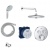 Душевой комплект скрытого монтажа Grohe GRT SmartControl 34614SC1