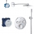 Душевой комплект скрытого монтажа Grohe Grohtherm SmartControl с Rainshower Duo 360 3470500A
