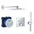 Душевой комплект скрытого монтажа Grohe GRT SmartControl Cube 34606SC0 Душевой комплект скрытого монтажа Grohe GRT SmartControl Cube 34606SC0