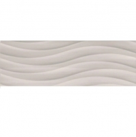 Плитка стінова Ceramika Color Living Grey Wave RECT 25x75 код 0169