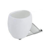 Стакан настінний білий Stilhaus Aria Ar10/08Bi  