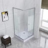 Душова кабіна Lidz Wiezak SC90x90.SAT.LOW.L