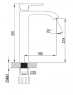 Смеситель для умывальника Imprese Vyskov 05340-H