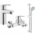 Комплект смесителей Grohe Bau Edge 123265S