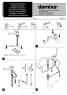 Змішувач для умивальника Damixa Space 100210000
