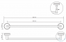 Полотенцедержатель Bemeta Fix 103604041