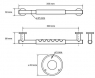 Поручень прямой Bemeta Omega 104507661