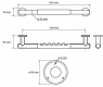 Поручень прямой Bemeta Omega 104507675