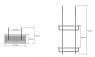 Полочка для душа Bemeta Cytro 104702172