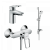 Набор смесителей для душа 3 в 1 Hansgrohe Logis Loop 01072019 Набор смесителей для душа 3 в 1 Hansgrohe Logis Loop 01072019