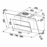 Вытяжка кухонная Franke Maris FMA 605 BK 110.0437.300