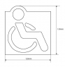Табличка "Туалет для инвалидов" Bemeta Hotel Equipment 111022025