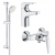 Набор смесителей для ванны и душа Grohe BauFlow 121630S Набор смесителей для ванны и душа Grohe BauFlow 121630S