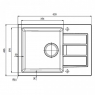 Мойка кухонная Franke Sirius Tectonite SID 611-62 Slim 114.0497.937