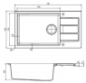 Мойка кухонная Franke Sirius Tectonite 611-78 XL 114.0497.952