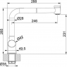 Смеситель для мойки Franke Logik Pull Out 115.0081.528