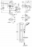 Набор смесителей для душа Grohe Eurosmart 116937