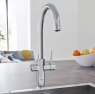 Стартовый комплект со смесителем для мойки Grohe Blue 31455000