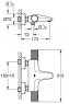 Смеситель для ванны Grohe Grohtherm 1000 Performance 34779000
