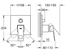 Смеситель для ванны Grohe Eurocube 24094000