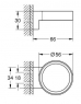 Держатель для стакана/дозатора жидкого мыла Grohe Selection 41027000