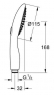Ручной душ Grohe Power&Soul 115 27671LS0