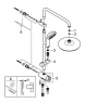 Душевой гарнитур Grohe New Tempesta System 210 Flex 26381001