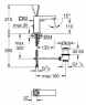 Смеситель для умывальника Grohe Eurocube Joy M-Size 23657000