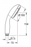 Ручной душ Grohe Tempesta 100 27597001