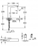 Кран для умывальника Grohe Eurocube E 36441000