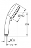 Ручной душ Grohe New Tempesta Cosmopolitan 100 27571002