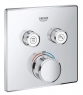Набор для комплектации душа Grohe Grohtherm SmartControl с Tempesta Cube 250 26415SC1