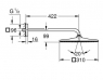 Набор для комплектации душа Grohe Rainshower Mono 310 Cube 2406200L