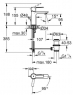 Смеситель для умывальника Grohe Lineare 23790001