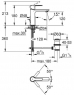 Смеситель для умывальника Grohe Lineare 32114001
