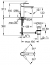 Смеситель для умывальника Grohe Lineare 32114DC1