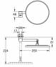 Зеркало косметическое Grohe Selection 41077000