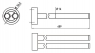 Полотенцедержатель Emco Polo 075000141