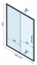 Душевая кабина Rea Rapid Slide KPL-09873 160x100 см
