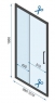 Душевая кабина Rea Rapid Slide KPL-09855 100x100 см